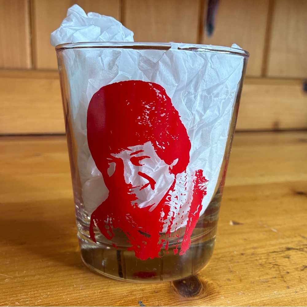 Don Ho Polynesian Palace Red Cocktail Glass